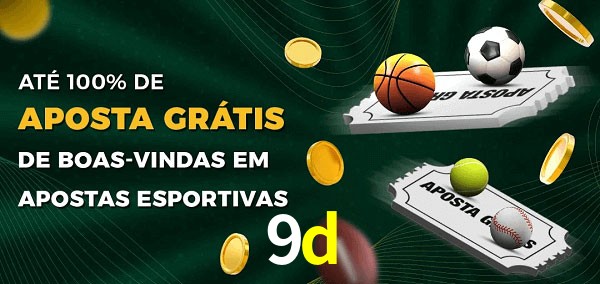 9dbet Ate 100% de Aposta Gratis